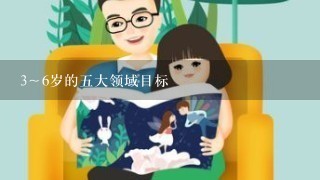 3~6岁的五大领域目标 3~6岁的五大领域目标